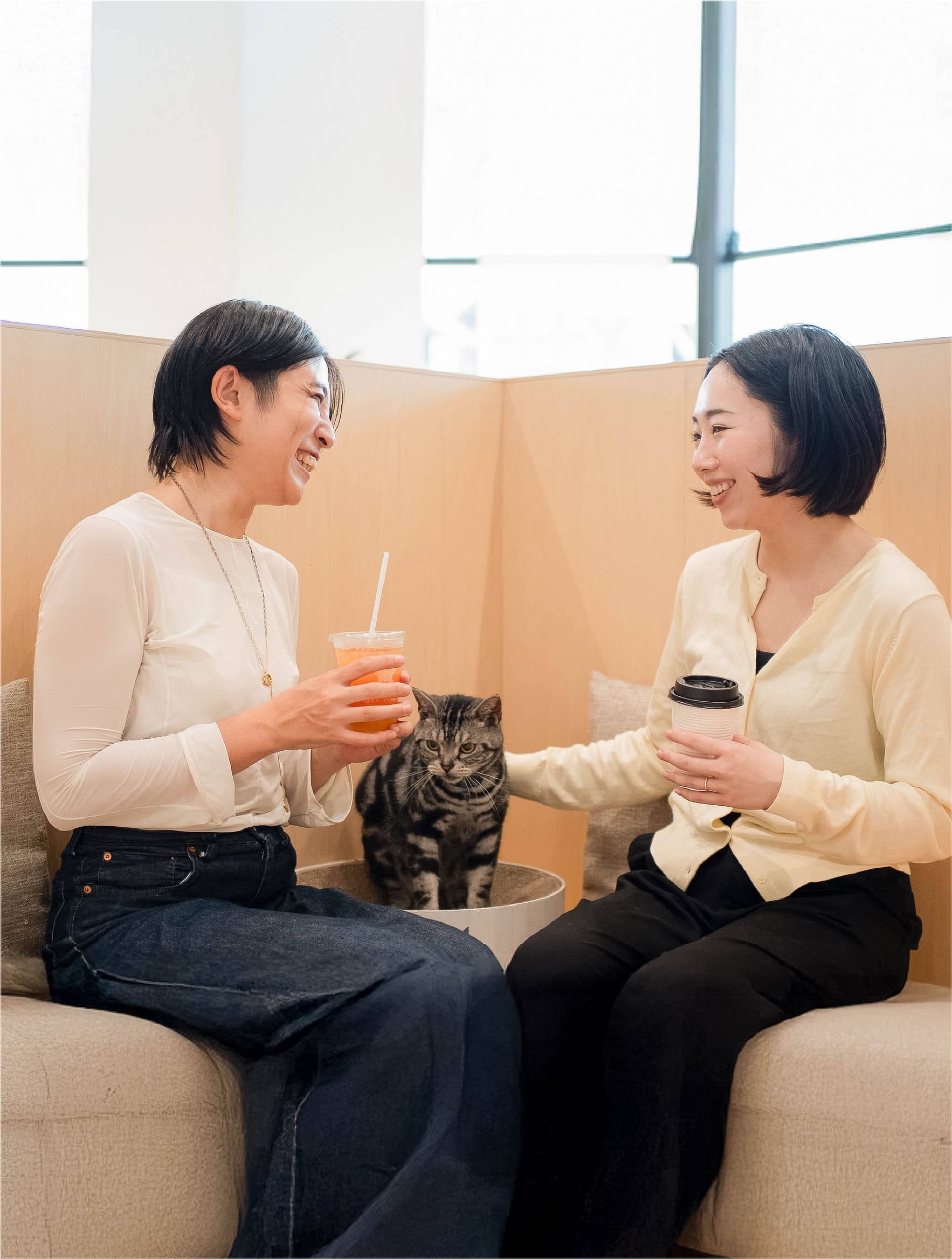 友達とゆっくり過ごす