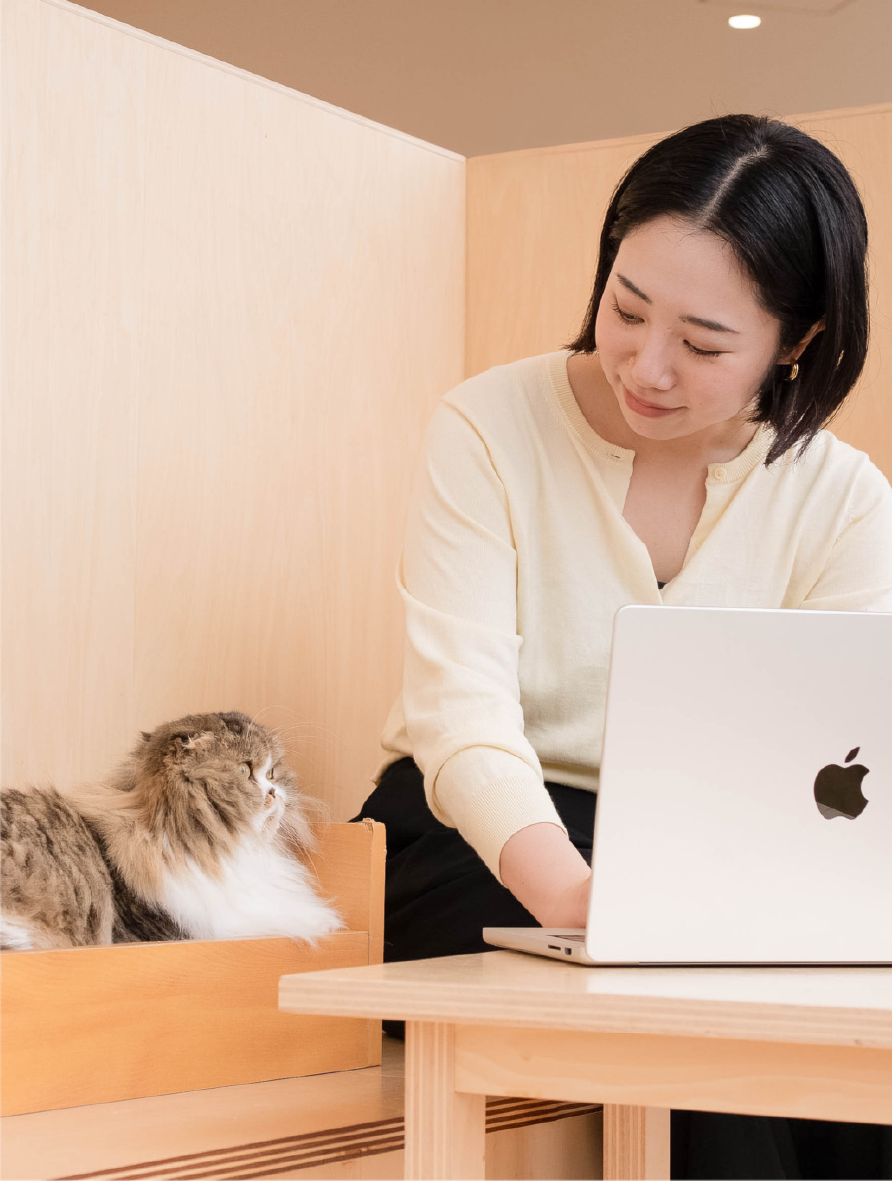 忙しさの中にも癒しを