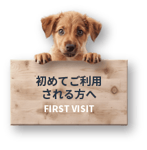 ドッグカフェを初めてご利用の方へ